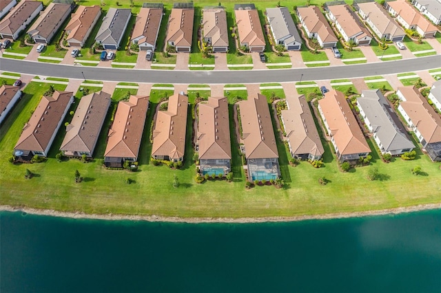 3051 Francoa Dr, Odessa, FL 33556 - aerial view of residential area featuring a large body of water