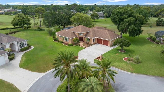 10044 Twelve Oaks Ct, Weeki Wachee, FL 34613 - aerial view of property and surrounding area