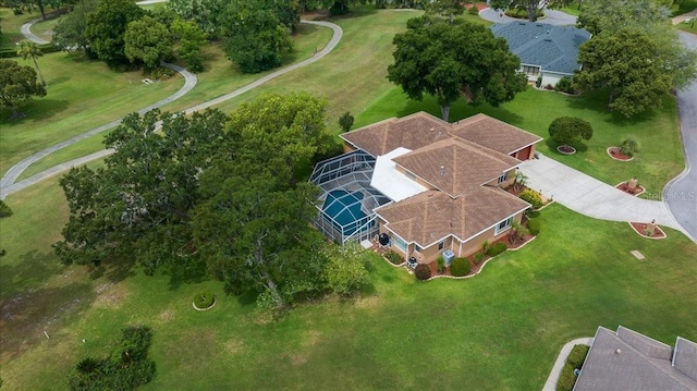 10044 Twelve Oaks Ct, Weeki Wachee, FL 34613 - aerial view of property and surrounding area