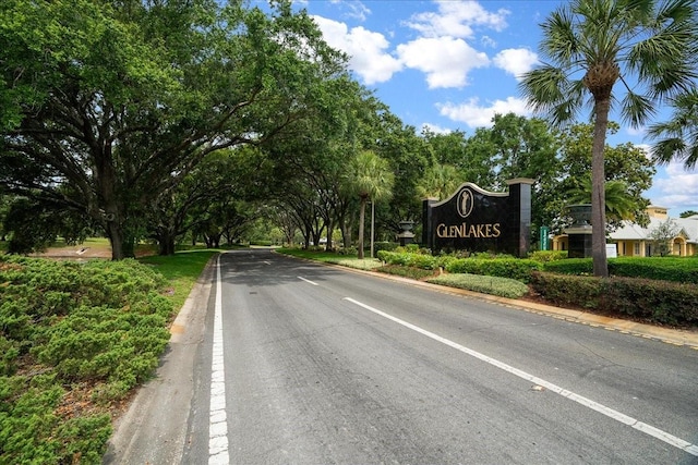 10044 Twelve Oaks Ct, Weeki Wachee, FL 34613 - view of asphalt street with curbs