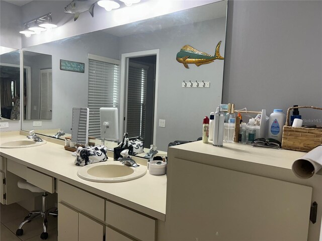 13316 Brigham Ln, Hudson, FL 34667 - full bathroom with double vanity