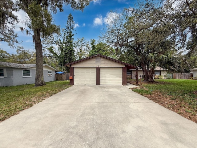 7119 Lenape Cir, New Port Richey, FL 34653 - garage with driveway