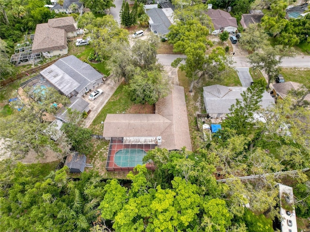7119 Lenape Cir, New Port Richey, FL 34653 - aerial overview of property's location featuring nearby suburban area