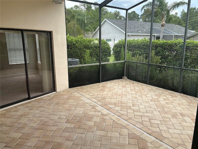 11520 Lounds Ct, New Port Richey, FL 34654 - view of unfurnished sunroom