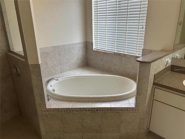11520 Lounds Ct, New Port Richey, FL 34654 - bathroom featuring vanity and a bath