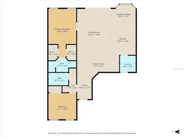 1142 Wolford Dr, Trinity, FL 34655 - property floor plan