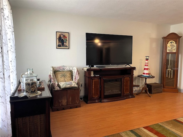 7534 Briarwood Dr, Port Richey, FL 34668 - living area with wood finished floors