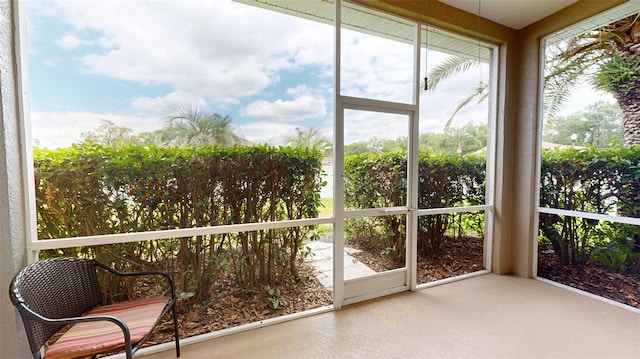 22316 Red Jacket Ln, Land O Lakes, FL 34639 - view of unfurnished sunroom