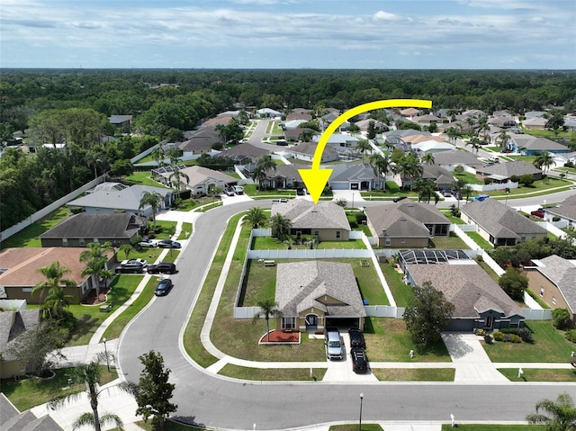 22316 Red Jacket Ln, Land O Lakes, FL 34639 - aerial view of residential area