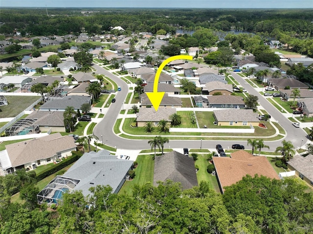 22316 Red Jacket Ln, Land O Lakes, FL 34639 - aerial overview of property's location with nearby suburban area