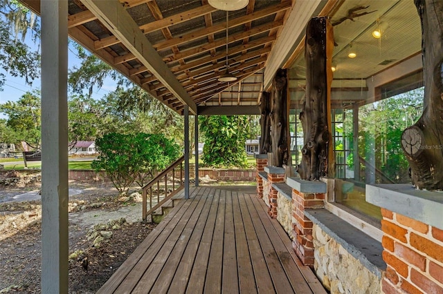 10844 W Yulee Dr, Homosassa, FL 34448 - view of deck