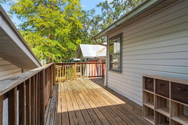 10844 W Yulee Dr, Homosassa, FL 34448 - view of wooden deck