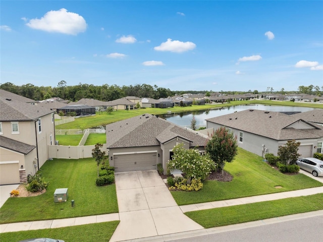 12313 Criollo Rd, Spring Hill, FL 34610 - aerial perspective of suburban area featuring a large body of water