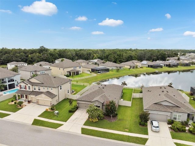 12313 Criollo Rd, Spring Hill, FL 34610 - aerial view of residential area with a nearby body of water
