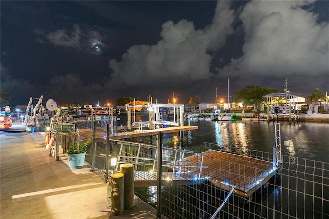 6601 Nautical Isle, Hudson, FL 34667 - view of community with a boat dock and a water view