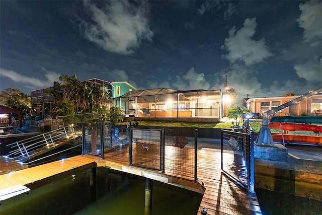 6601 Nautical Isle, Hudson, FL 34667 - view of dock area