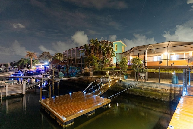 6601 Nautical Isle, Hudson, FL 34667 - dock with a water view