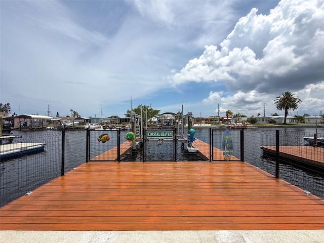 6601 Nautical Isle, Hudson, FL 34667 - dock with a water view