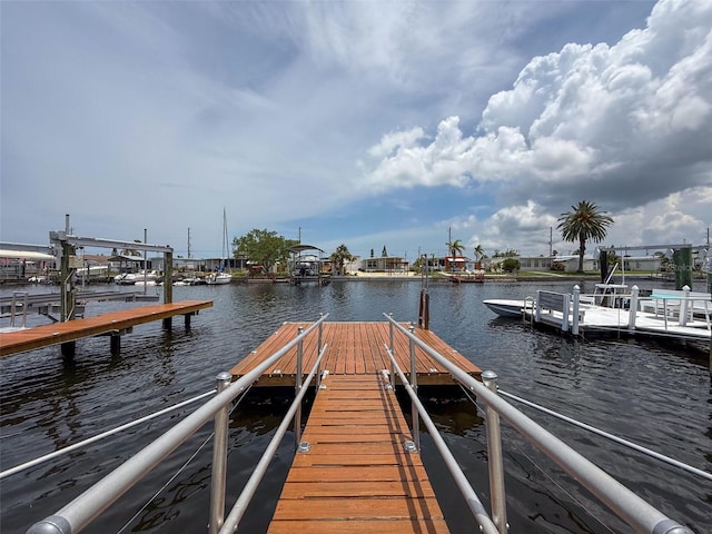 6601 Nautical Isle, Hudson, FL 34667 - dock area featuring a water view