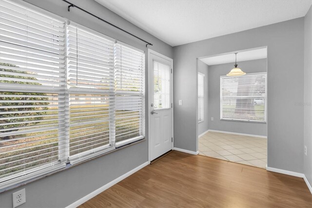 9529 Bunker Hill Ct Unit 9529, New Port Richey, FL 34655 - foyer with wood finished floors and baseboards