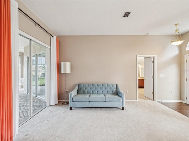 13922 Talmage Loop, Hudson, FL 34667 - sitting room with carpet flooring and baseboards