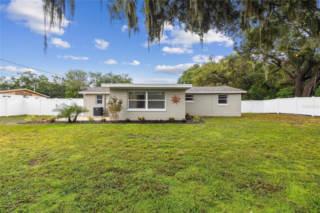 7545 Banner St, New Port Richey, FL 34653 - view of front facade with central AC unit