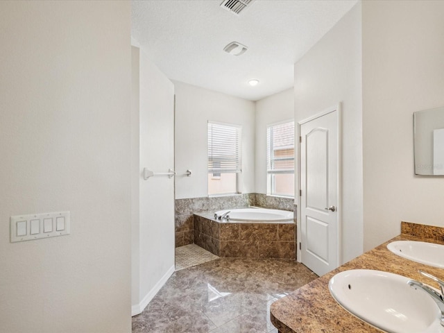 4266 High Ridge Ave, Spring Hill, FL 34609 - full bath with a bath and double vanity