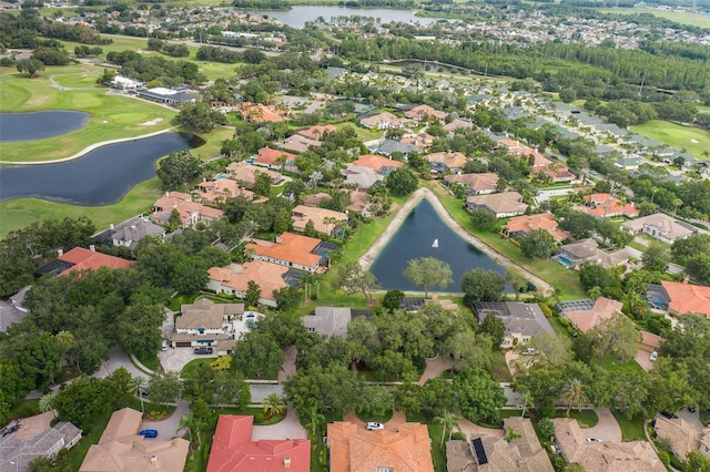 10531 Pontofino Cir, Trinity, FL 34655 - aerial overview of property's location with nearby suburban area, a nearby body of water, and a local golf course