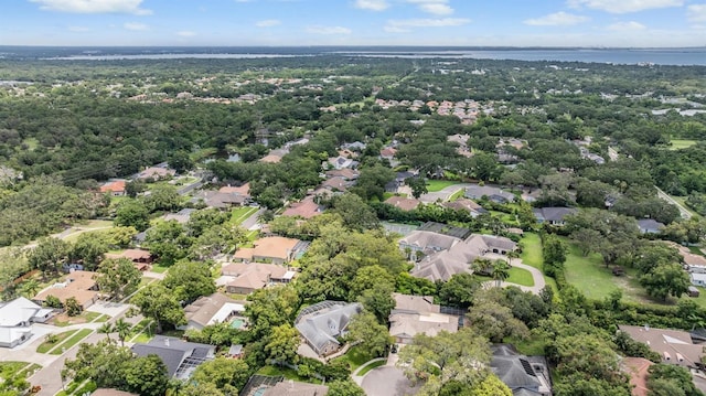 2880 Chelsea Pl N, Clearwater, FL 33759 - aerial perspective of suburban area featuring a nearby body of water