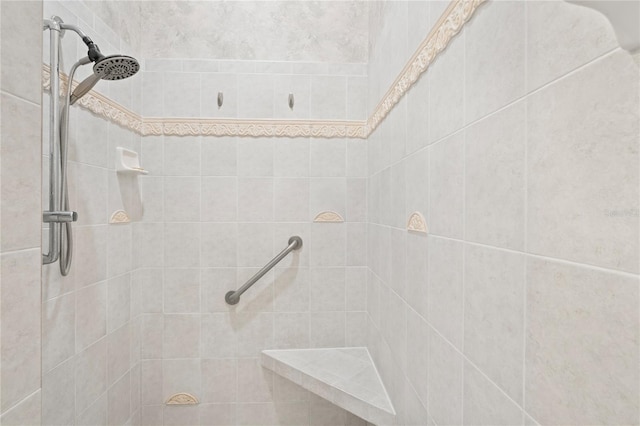 10250 Locker Dr, Spring Hill, FL 34608 - full bathroom with tiled shower