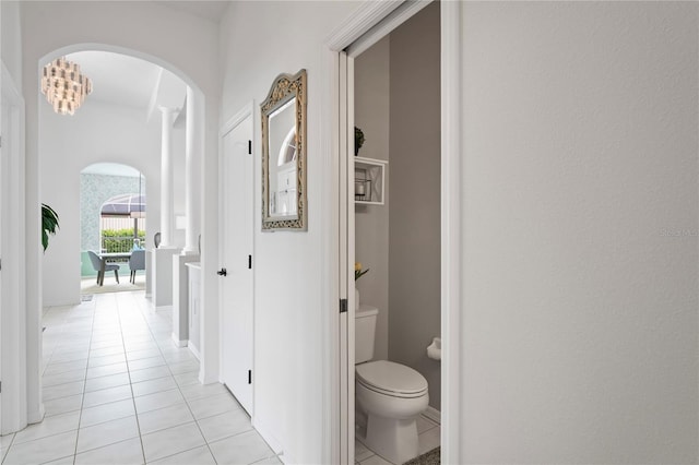 10250 Locker Dr, Spring Hill, FL 34608 - bathroom featuring tile patterned floors and toilet