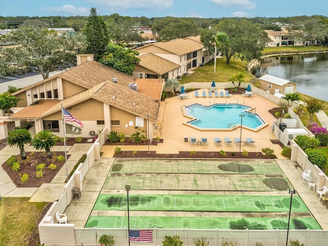 3832 Sailmaker Ln Unit 3832, Holiday, FL 34691 - bird's eye view of a large body of water and a pool