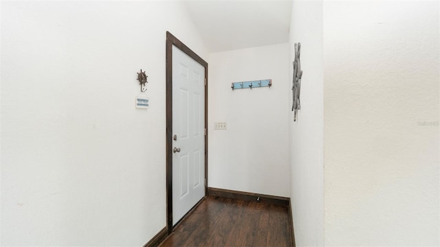 6322 Aureau Ave, Hudson, FL 34667 - corridor with dark wood-style flooring