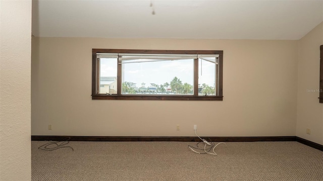 6322 Aureau Ave, Hudson, FL 34667 - spare room featuring carpet and baseboards