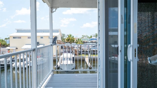 6322 Aureau Ave, Hudson, FL 34667 - balcony with a water view