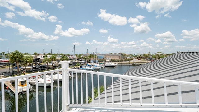 6322 Aureau Ave, Hudson, FL 34667 - water view with numerous boat docks