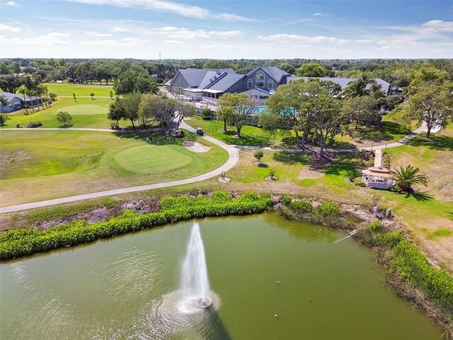 11637 Spindrift Loop, Hudson, FL 34667 - aerial view of a nearby body of water and a golf club