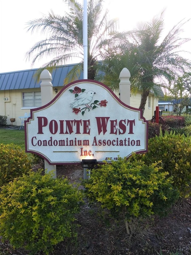 11715 Boynton Ln Unit 74B, New Port Richey, FL 34654 - view of community / neighborhood sign
