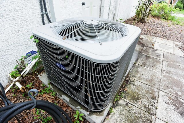 11364 Orangewood Ct, Spring Hill, FL 34609 - exterior view of central AC unit