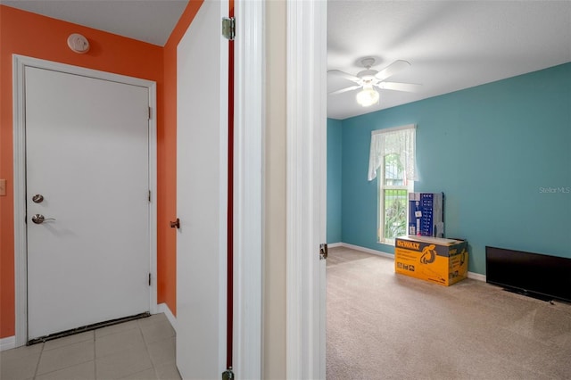 35046 Smoketree Ln, Dade City, FL 33523 - corridor with baseboards