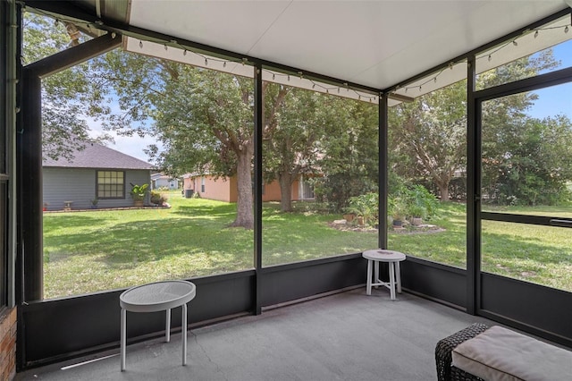 35046 Smoketree Ln, Dade City, FL 33523 - view of unfurnished sunroom