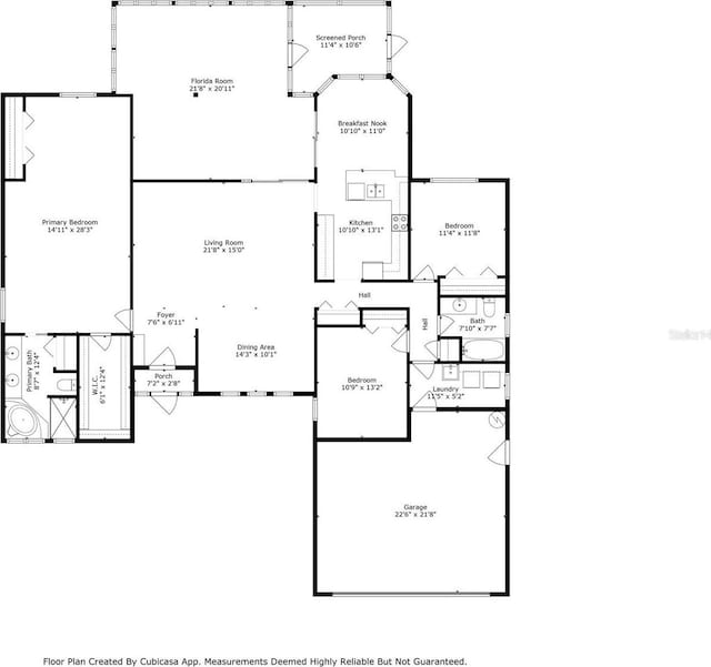 35046 Smoketree Ln, Dade City, FL 33523 - view of floor plan / room layout