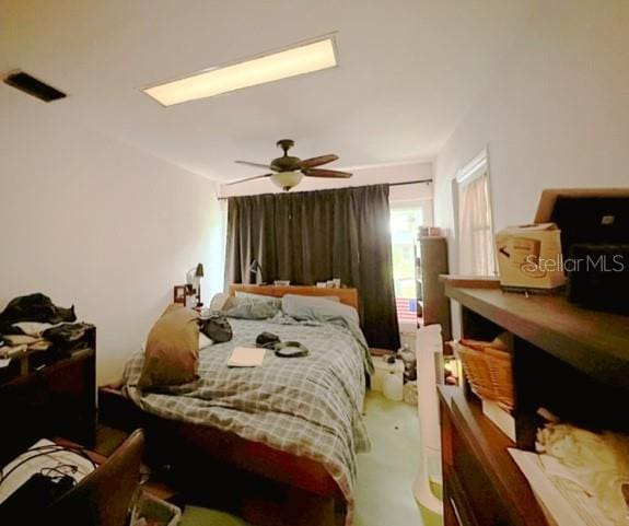 2016 Woodward Ave, Dunedin, FL 34698 - bedroom with ceiling fan