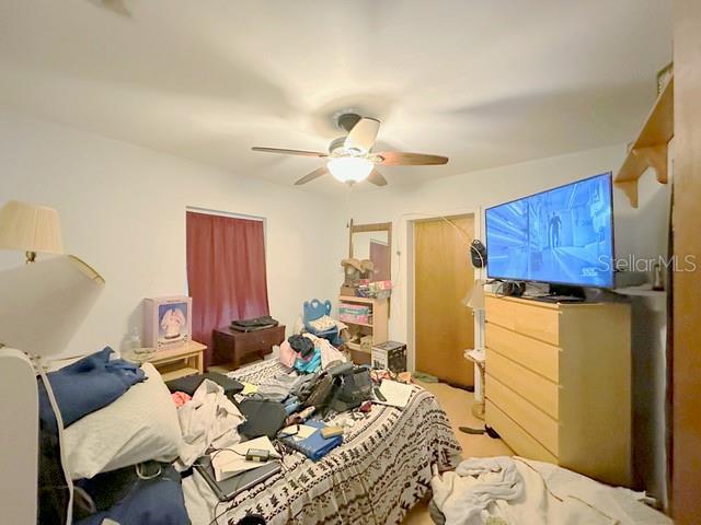 2016 Woodward Ave, Dunedin, FL 34698 - bedroom with ceiling fan