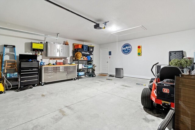 11042 Heth Ct, Weeki Wachee, FL 34613 - garage featuring a garage door opener