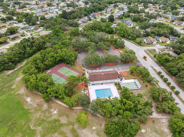 13001 Sawmill Way, Hudson, FL 34667 - bird's eye view of a pool area