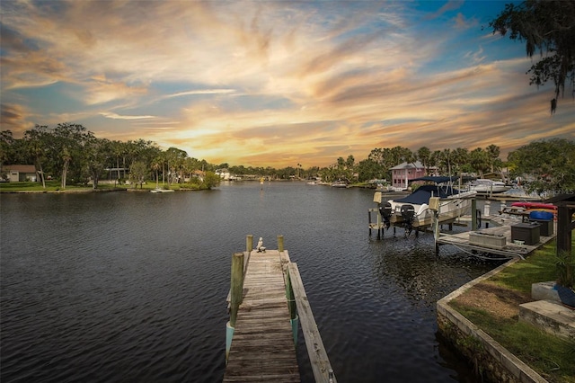 7424 Grand Blvd, New Port Richey, FL 34652 - dock area with a water view