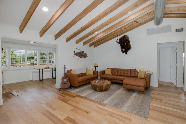 7424 Grand Blvd, New Port Richey, FL 34652 - living area with light wood-type flooring and recessed lighting