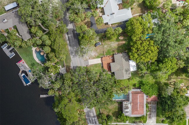 7424 Grand Blvd, New Port Richey, FL 34652 - aerial overview of property's location featuring a large body of water
