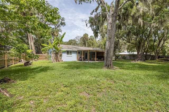 7424 Grand Blvd, New Port Richey, FL 34652 - view of yard with a patio